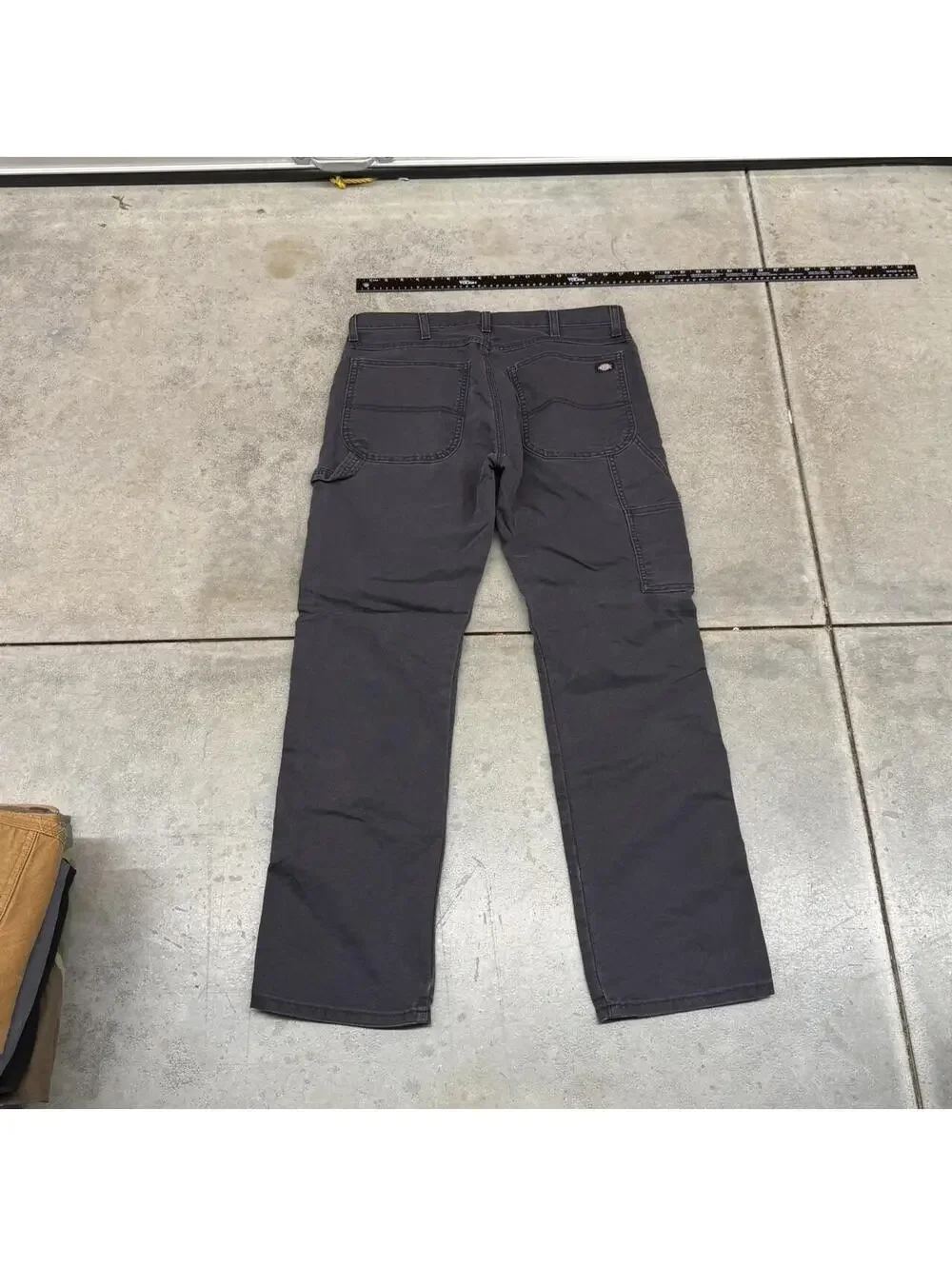 vintage carhartt faded blue relaxed baggy fit jeans size 34 x 32